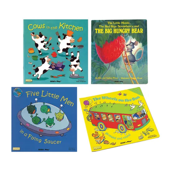 New Nursery Rhyme Big Books 4 Titles - Modern Teaching Aids NZ