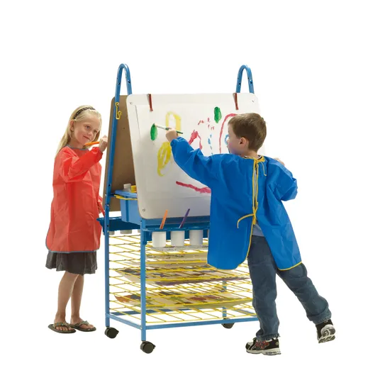 Double Sided Art Easel with Drying Rack - Modern Teaching Aids NZ
