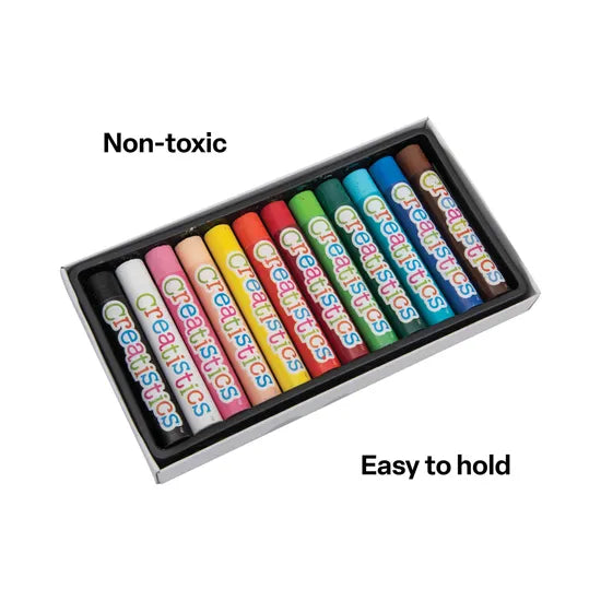 Creatistics Oil Pastels - Pack of 12 - Modern Teaching Aids NZ