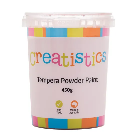 Creatistics Powder Paint - Red 450g - Modern Teaching Aids NZ