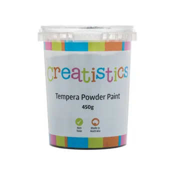 Creatistics Powder Paint - Black 450g - Modern Teaching Aids NZ