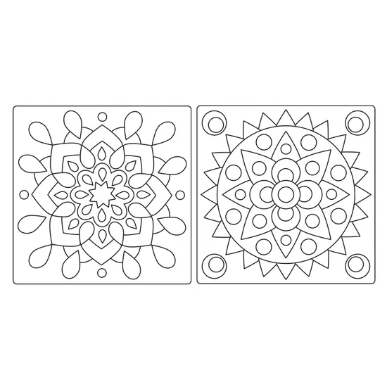 Mandala Sand Art Sheets - Pack of 20 - Modern Teaching Aids NZ