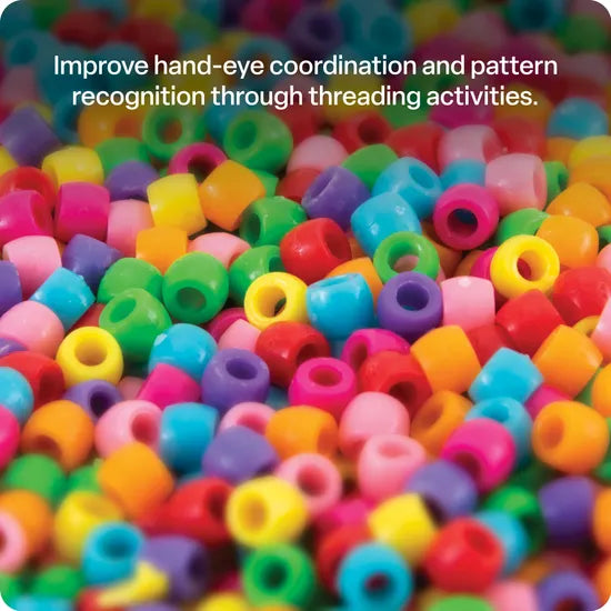 Coloured Pony Beads - Pack of 1000 - Modern Teaching Aids NZ