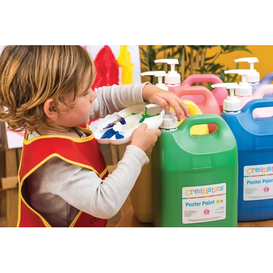 Creatistics Poster Paint 5L - Green - Modern Teaching Aids NZ