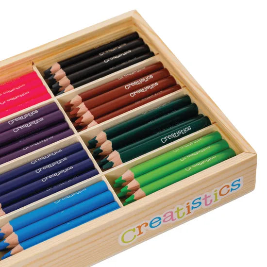Creatistics Half Sized Pencils - Box of 144 - Modern Teaching Aids NZ