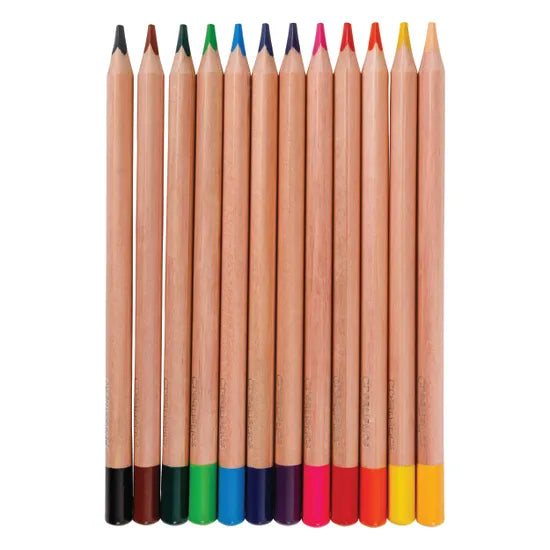Creatistics Jumbo Triangular Natural Pencils- Pack of 60 - Modern Teaching Aids NZ
