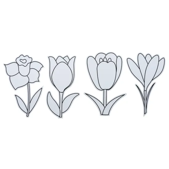 Sand Art Flowers - Pack of 20 - Modern Teaching Aids NZ