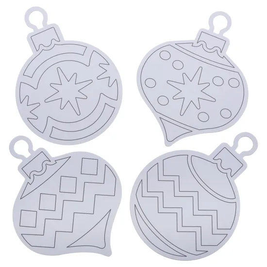 Christmas Sand Art Baubles - Pack of 20 - Modern Teaching Aids NZ
