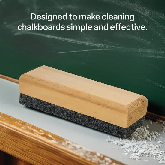 Wooden Chalk Dusters - Pack of 5 - Modern Teaching Aids NZ