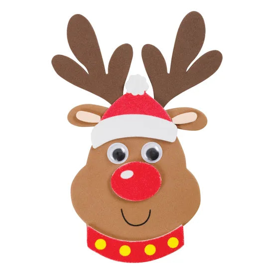 Foam Reindeer Kit - Pack of 12 - Modern Teaching Aids NZ