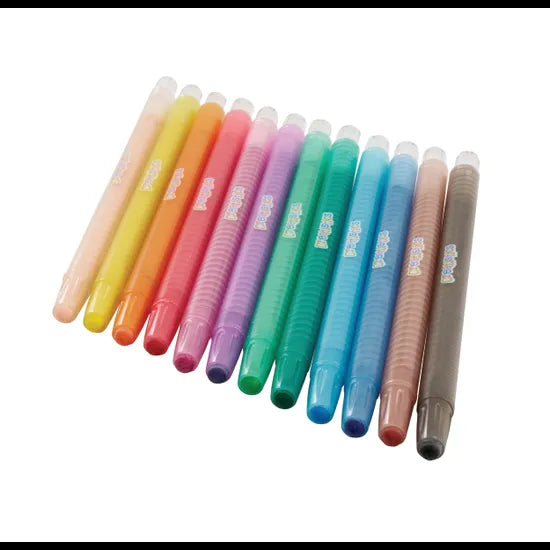 Creatistics Twist Crayons - Pack of 12 - Modern Teaching Aids NZ