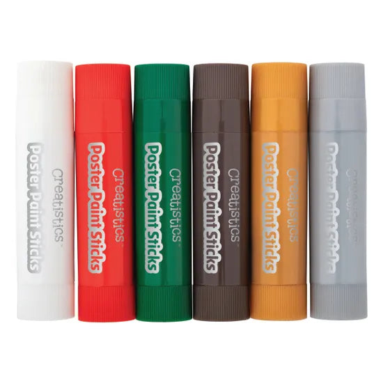 Christmas Poster Paint Sticks - Pack of 6 - Modern Teaching Aids NZ