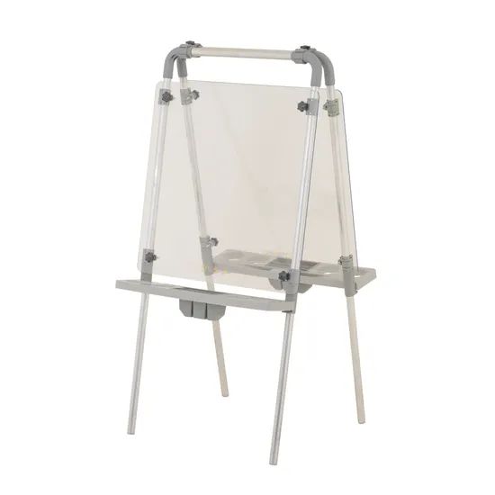 Creatistics Aluminium Easel Double - Clear - Modern Teaching Aids NZ