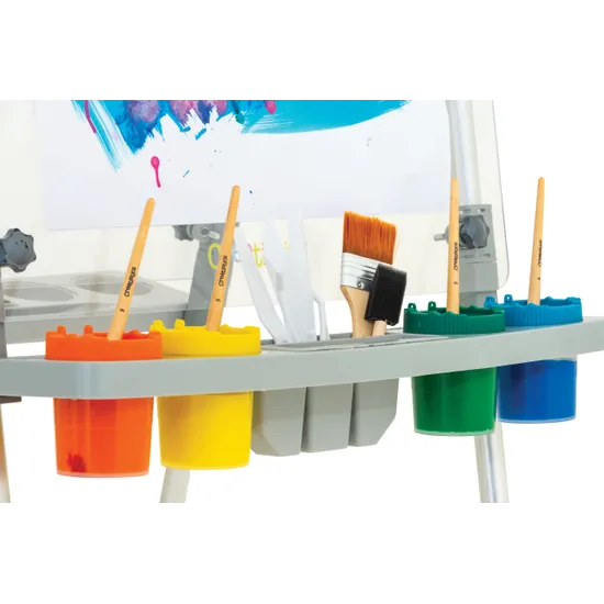 Creatistics Aluminium Easel Double - Clear - Modern Teaching Aids NZ