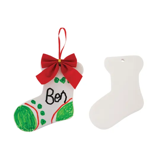 Ceramic Stocking - Pack of 10 - Modern Teaching Aids NZ