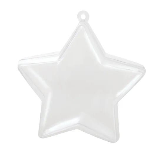 Plastic Star Ornament - Pack of 10 - Modern Teaching Aids NZ