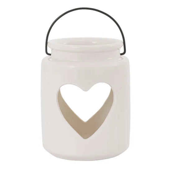 Porcelain Heart Lantern - Pack of 6 - Modern Teaching Aids NZ