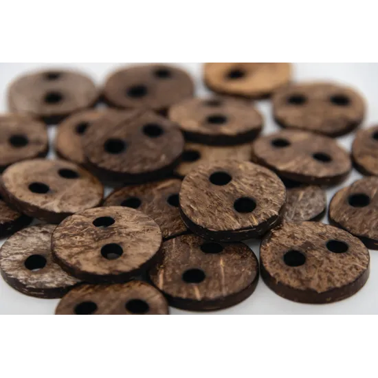 Natural Coconut Buttons - Pack of 100 - Modern Teaching Aids NZ