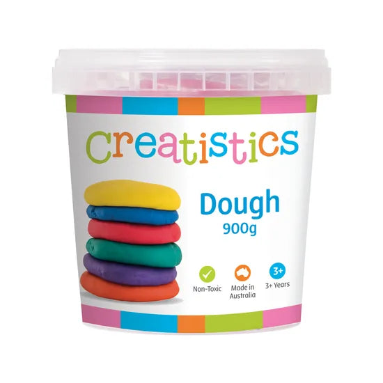 Creatistics Dough - Red 900g Tub - Modern Teaching Aids NZ