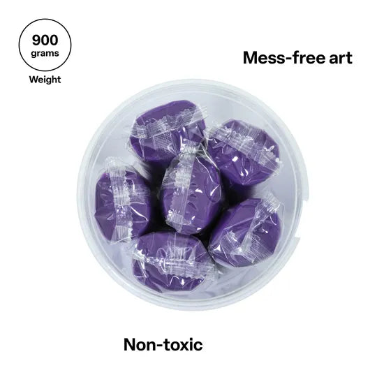 Creatistics Dough - Purple 900g Tub - Modern Teaching Aids NZ