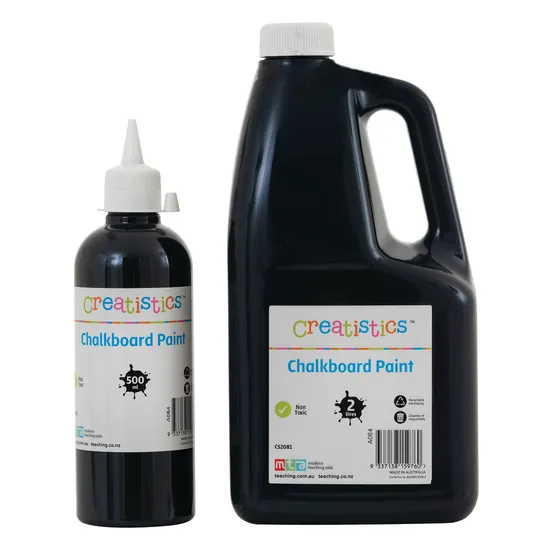 Creatistics Blackboard Paint - 2 Litres - Modern Teaching Aids NZ