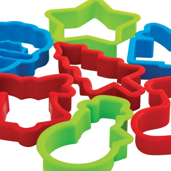 Christmas Dough Cutters - Pack of 7 - Modern Teaching Aids NZ