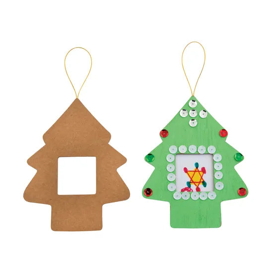 Christmas Tree Photo Frames - Pack of 10 - Modern Teaching Aids NZ