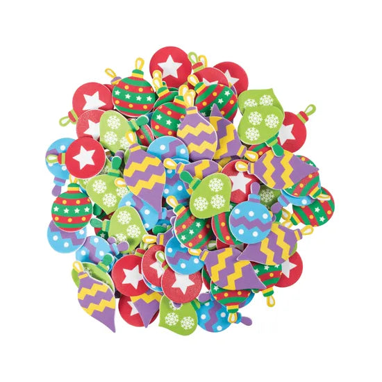 Christmas Bauble Stickers - Pack of 100 - Modern Teaching Aids NZ