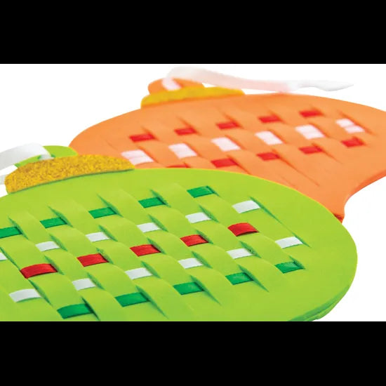 Weaving Foam Baubles - Pack of 10 - Modern Teaching Aids NZ
