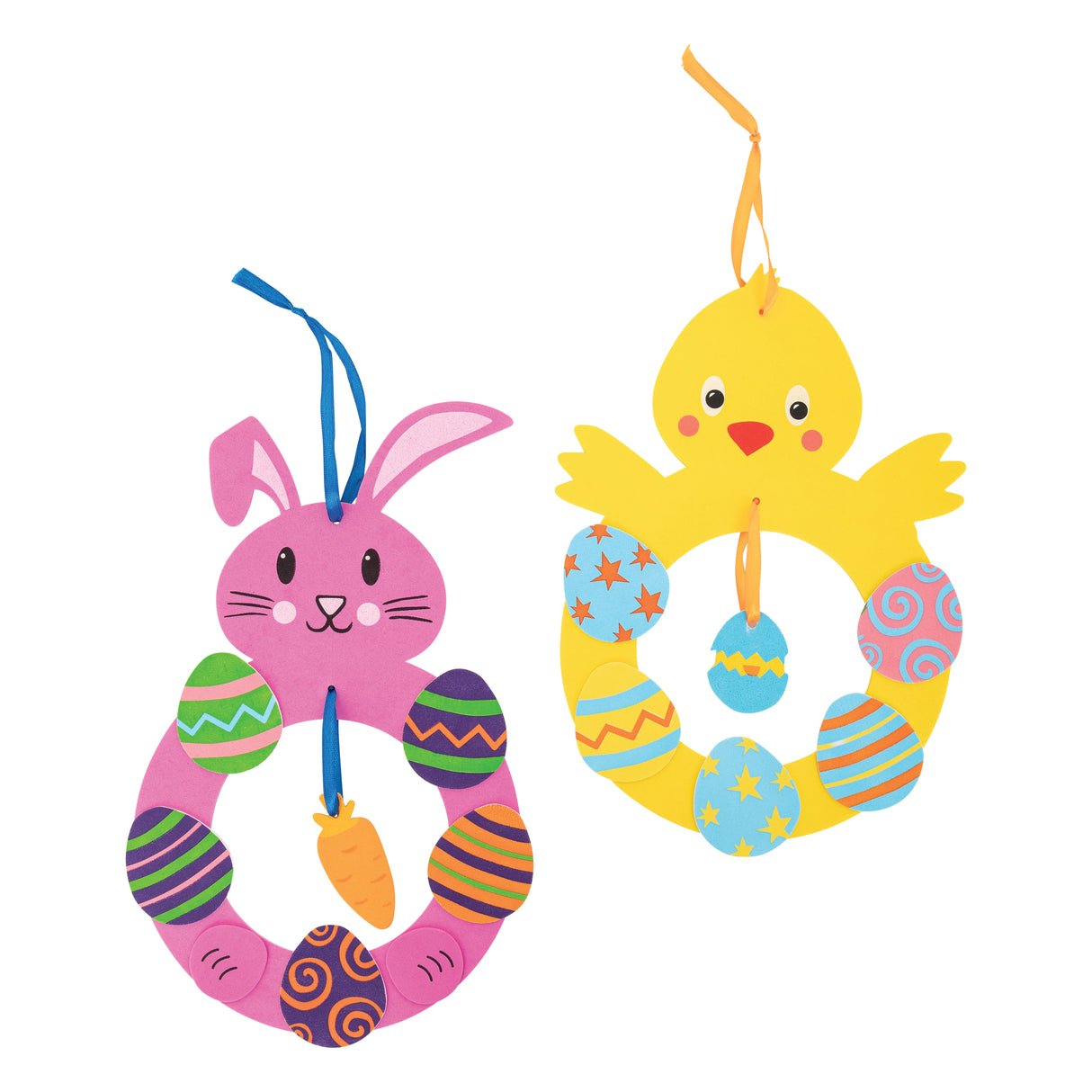 Foam Easter Wreaths - Pack of 12 - Modern Teaching Aids NZ