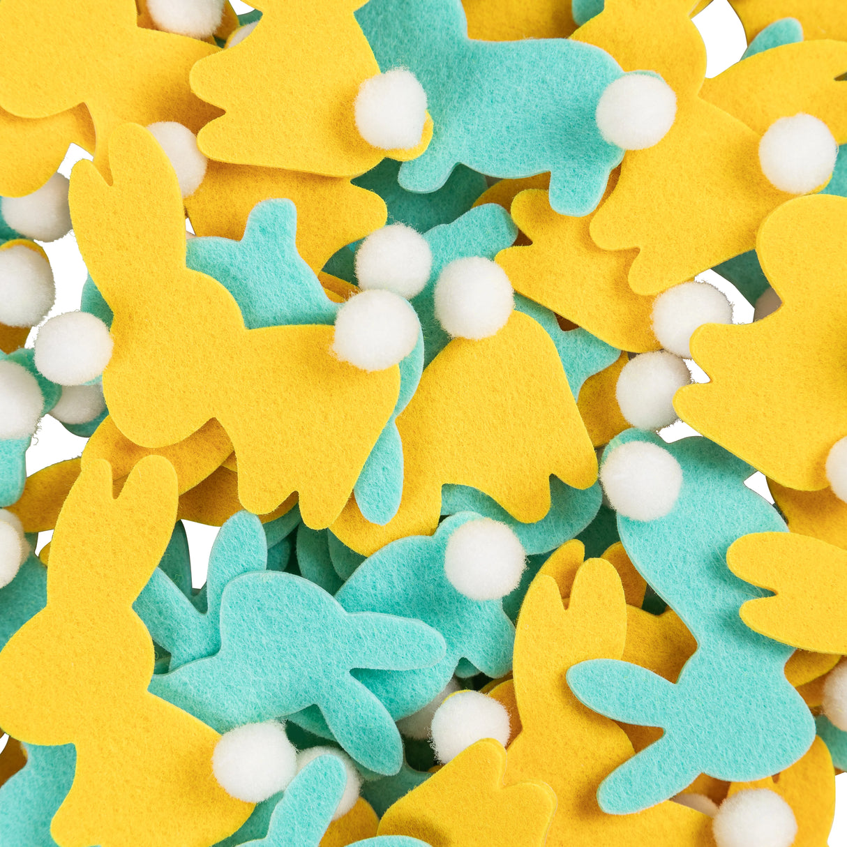 Felt Bunny Stickers - Pack of 100 - Modern Teaching Aids NZ