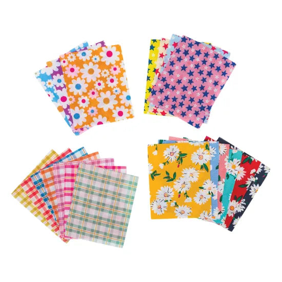 Assorted Material - Pack of 20 - Modern Teaching Aids NZ