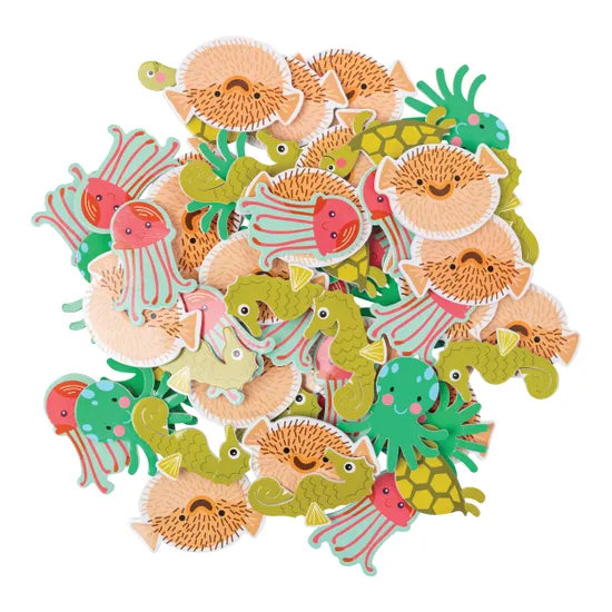 Foam Sea Life Stickers - Pack of 300 - Modern Teaching Aids NZ