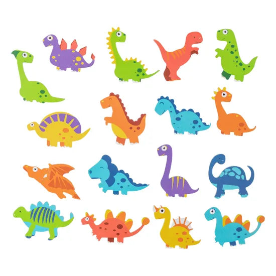 Foam Dinosaur Stickers - Pack of 300 - Modern Teaching Aids NZ