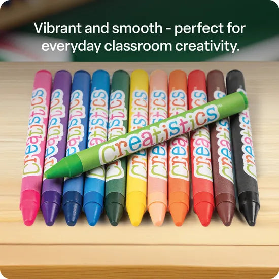 Standard Crayons - Box of 12 - Modern Teaching Aids NZ