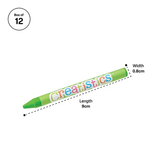 Standard Crayons - Box of 12 - Modern Teaching Aids NZ