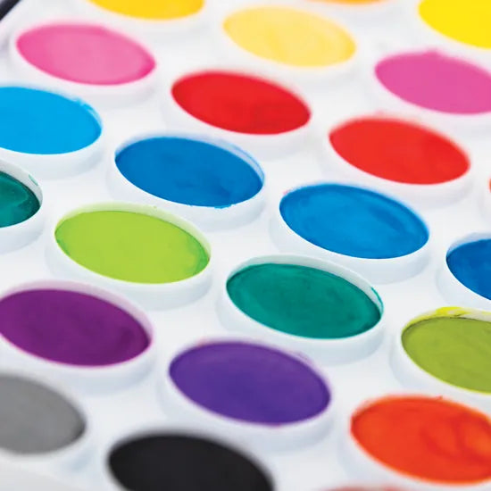 Creatistics Watercolour Palette - 28 Colours - Modern Teaching Aids NZ