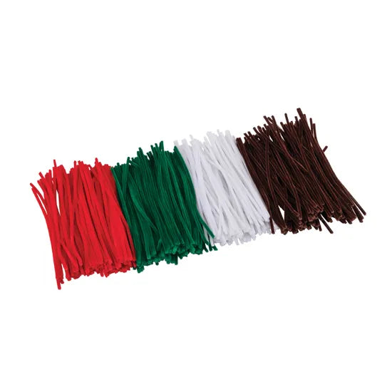 Christmas Pipe Cleaners Pack of 500 - Modern Teaching Aids NZ