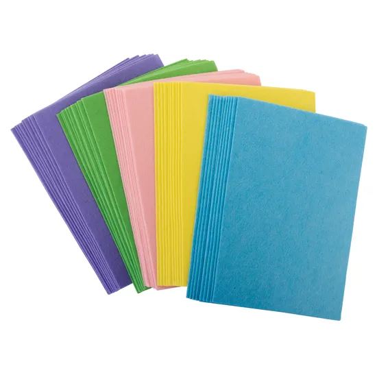 Pastel Felt - Pack of 50 - Modern Teaching Aids NZ