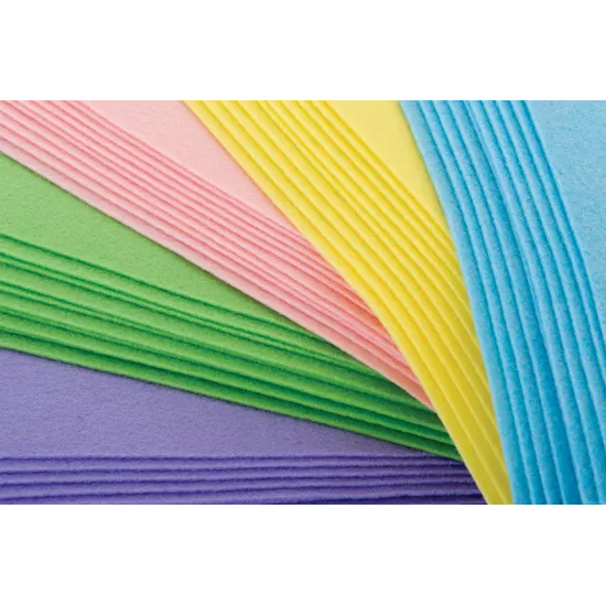 Pastel Felt - Pack of 50 - Modern Teaching Aids NZ