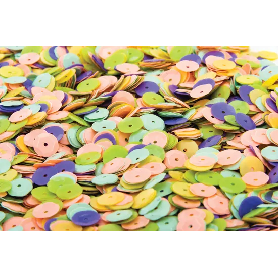 Pastel Sequins - 100g - Modern Teaching Aids NZ