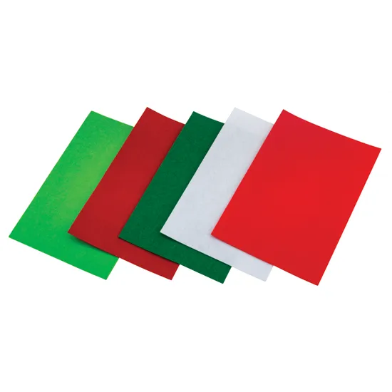 Christmas Felt Sheets - Pack of 50 - Modern Teaching Aids NZ