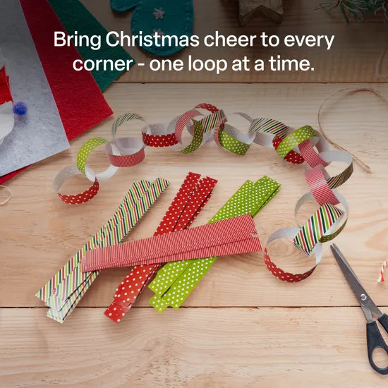 Christmas Paper Chains - Pack of 100 - Modern Teaching Aids NZ