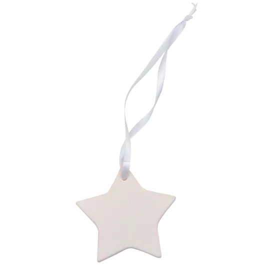 Ceramic Star Ornament - Pack of 10 - Modern Teaching Aids NZ