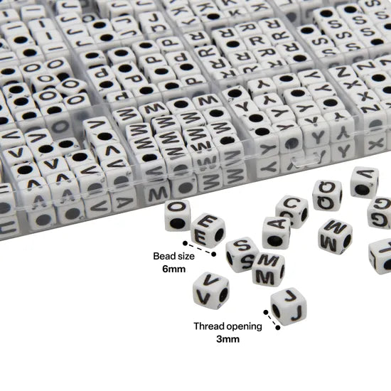 Alphabet Beads - Box of 1200 - Modern Teaching Aids NZ