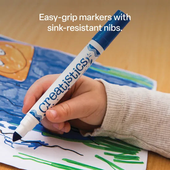 Creatistics Chunky Colouring Markers - PK 12 - Modern Teaching Aids NZ