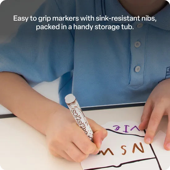 Creatistics Chunky Colouring Markers - Pack of 240 - Modern Teaching Aids NZ