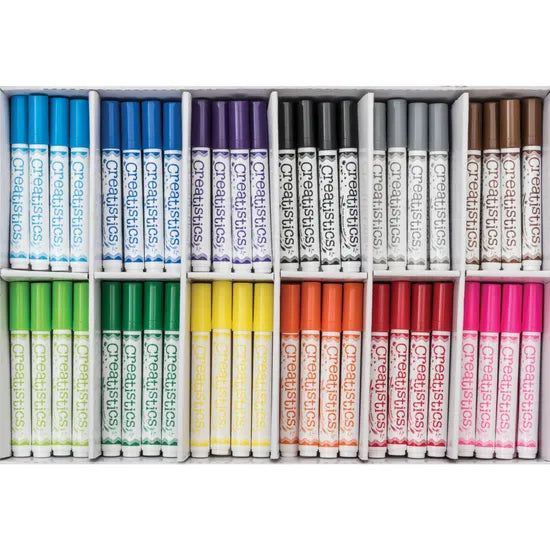 Creatistics Chunky Colouring Markers - Pack of 240 - Modern Teaching Aids NZ