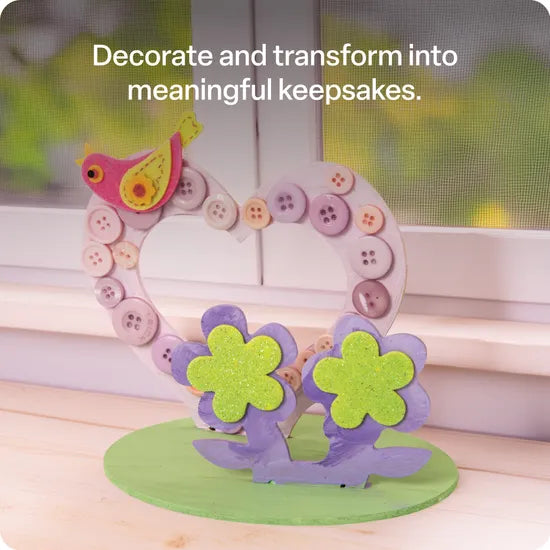 Heart Diorama Frame - Pack of 10 - Modern Teaching Aids NZ