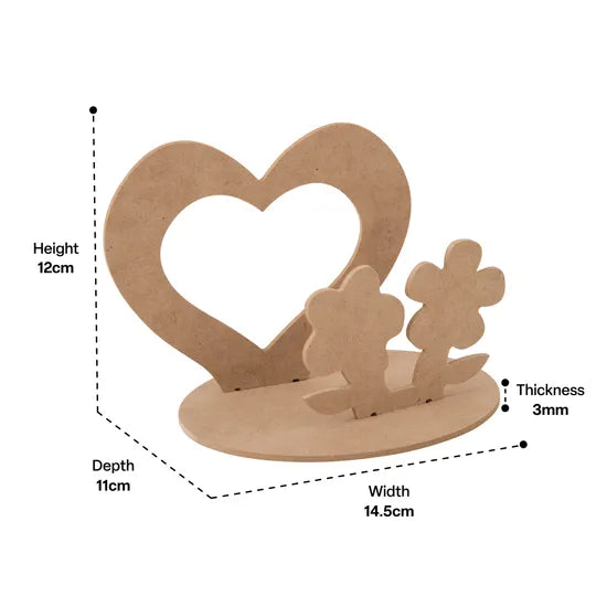Heart Diorama Frame - Pack of 10 - Modern Teaching Aids NZ